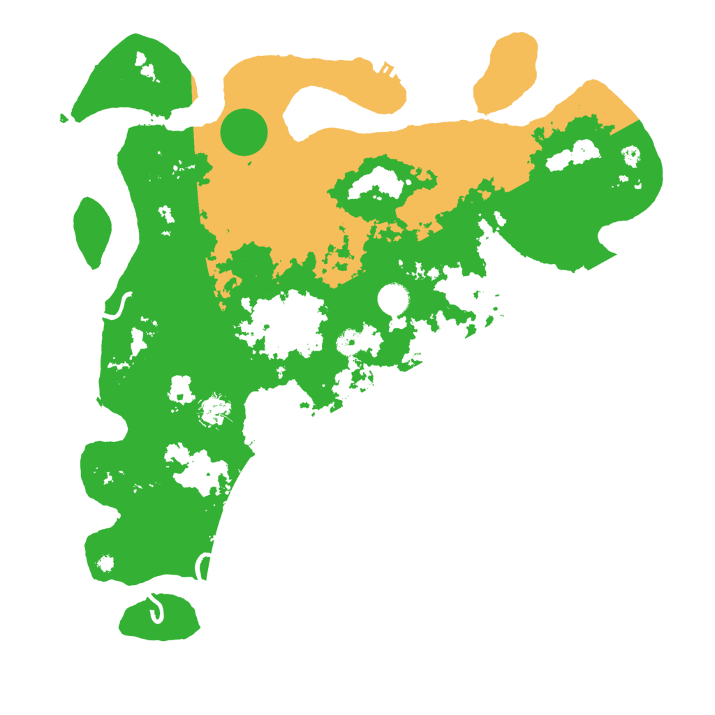 Biome Rust Map: Procedural Map, Size: 4000, Seed: 36293389