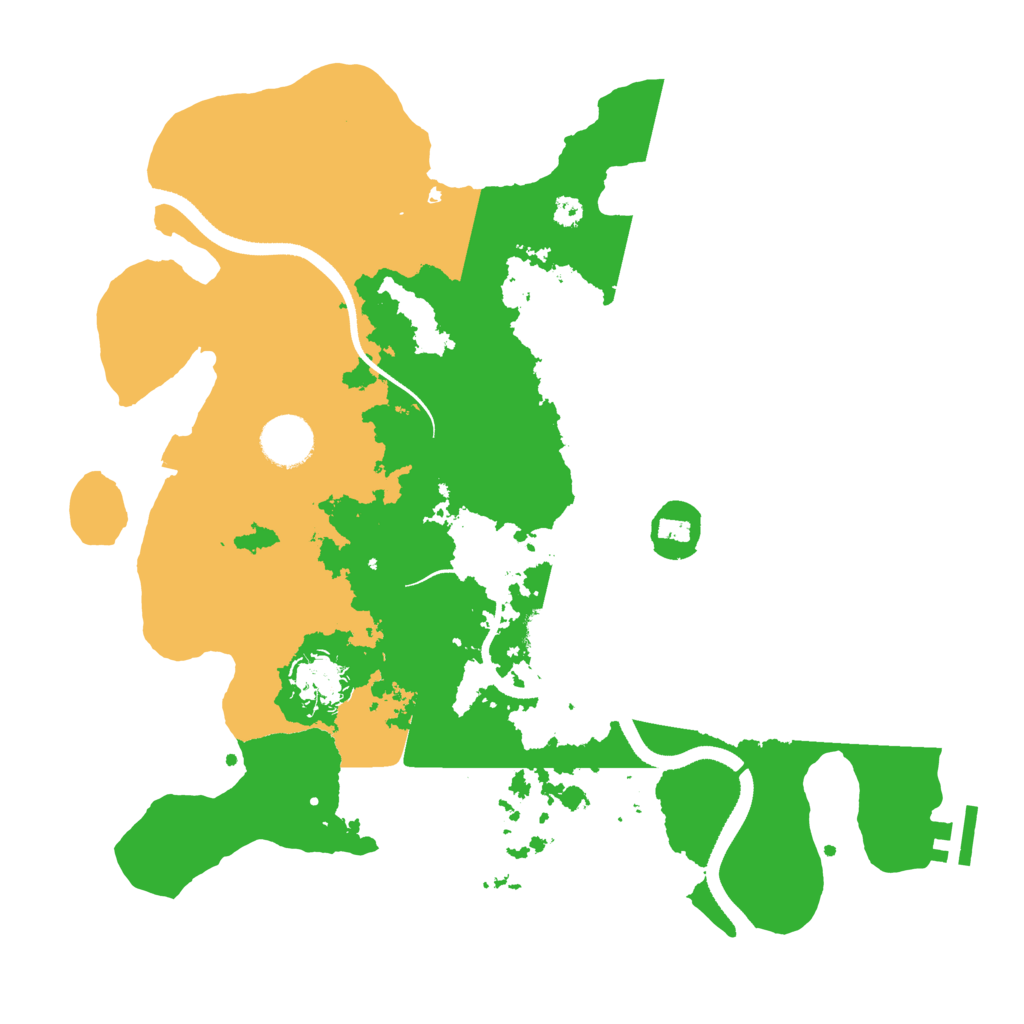 Biome Rust Map: Procedural Map, Size: 3450, Seed: 78929768