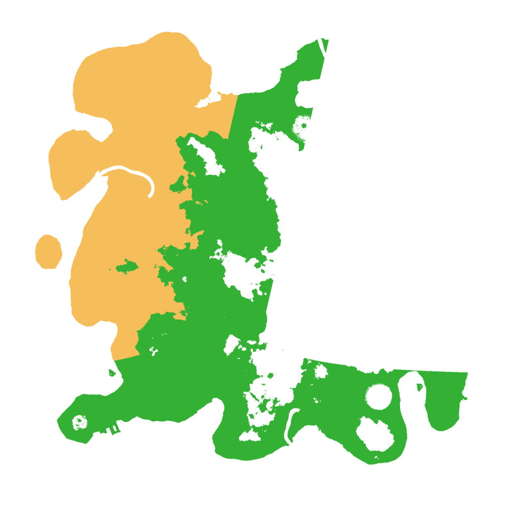 Biome Rust Map: Procedural Map, Size: 3450, Seed: 78929768