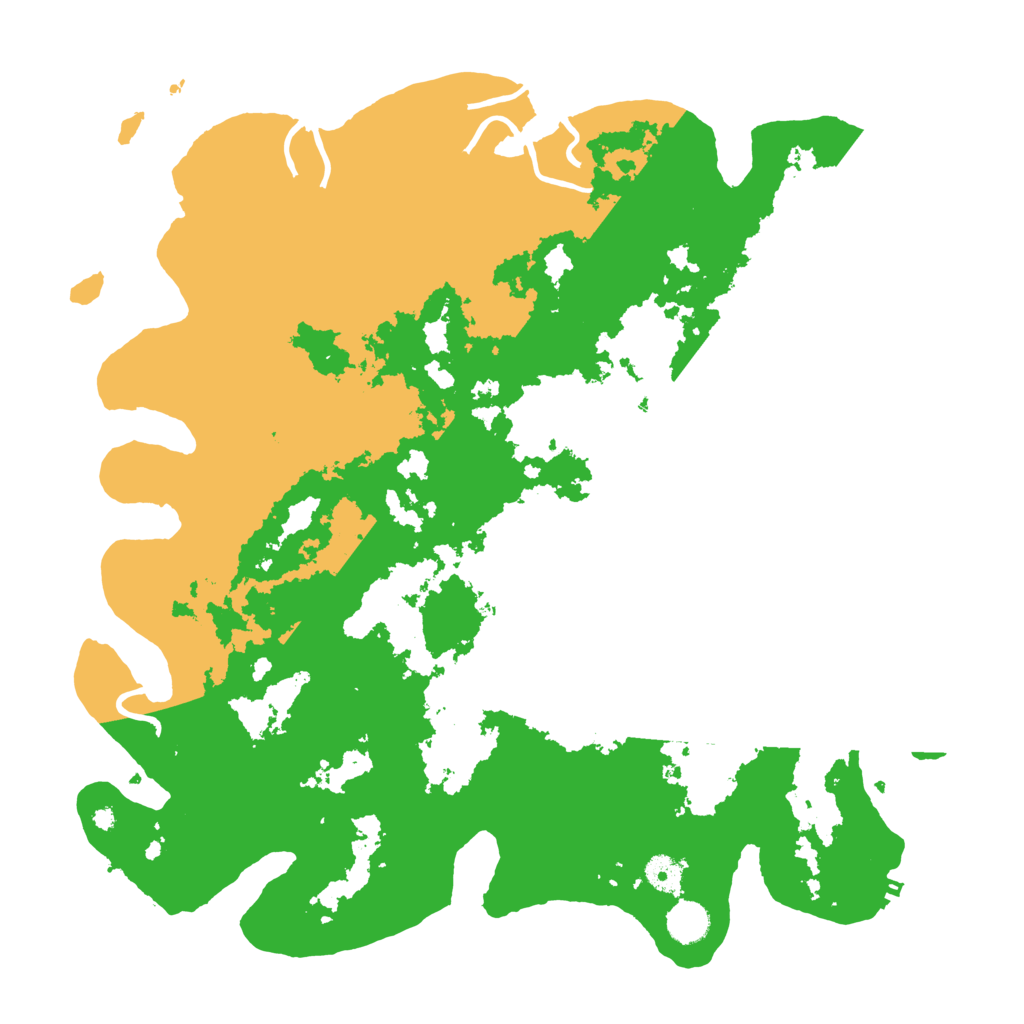 Biome Rust Map: Procedural Map, Size: 4300, Seed: 68598625
