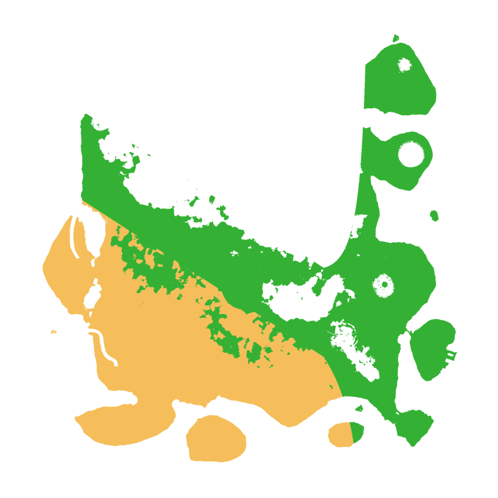 Biome Rust Map: Procedural Map, Size: 3450, Seed: 94284006