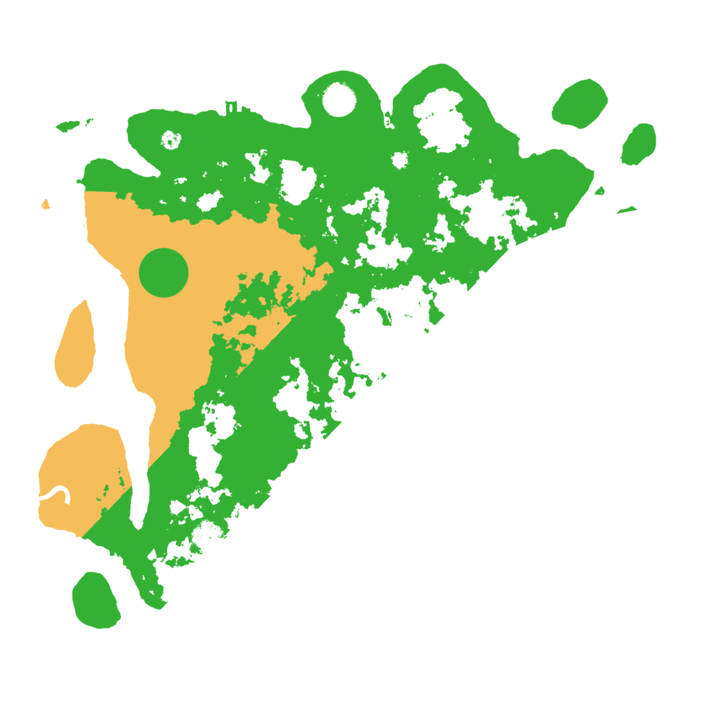 Biome Rust Map: Procedural Map, Size: 3800, Seed: 66768022