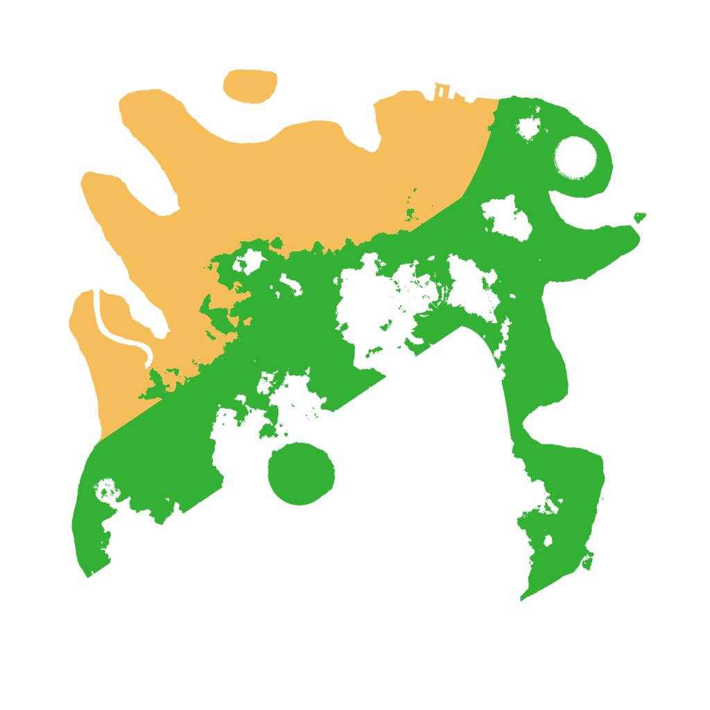 Biome Rust Map: Procedural Map, Size: 3000, Seed: 468888548