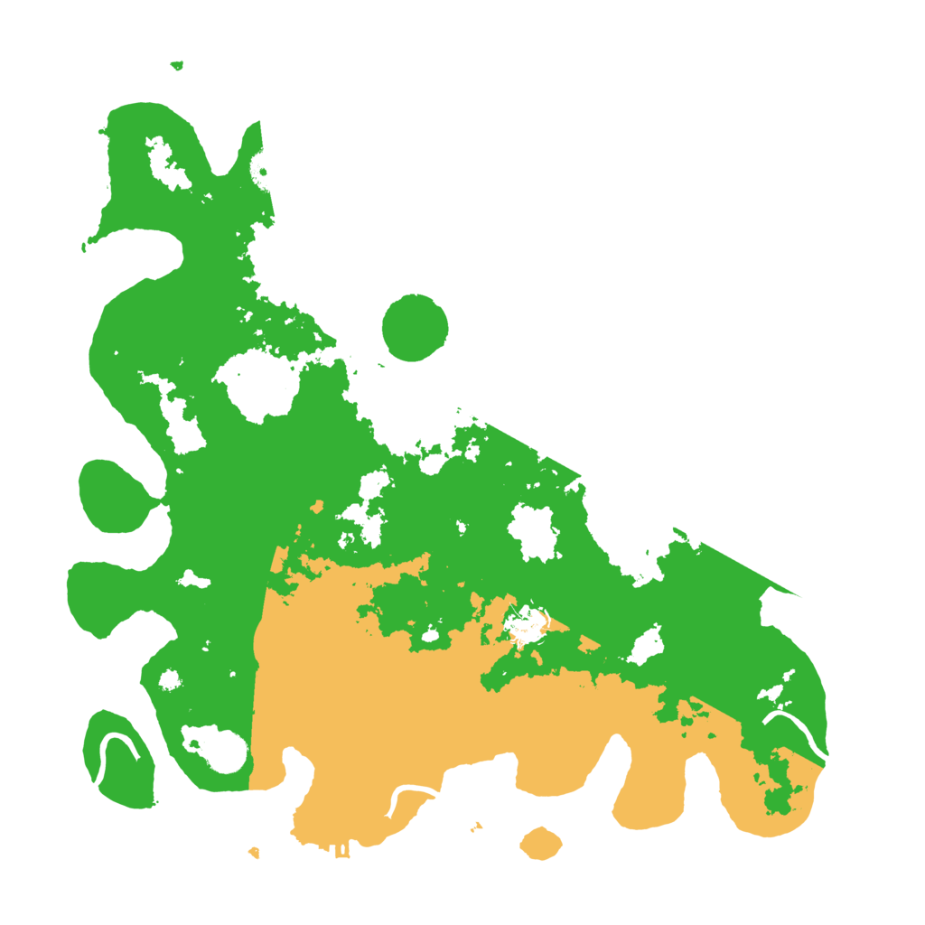 Biome Rust Map: Procedural Map, Size: 3950, Seed: 25791230