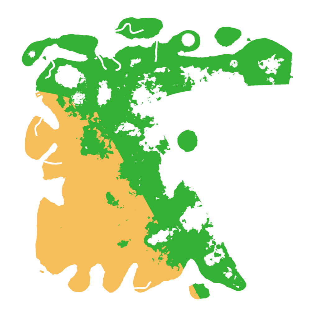 Biome Rust Map: Procedural Map, Size: 4300, Seed: 67320621