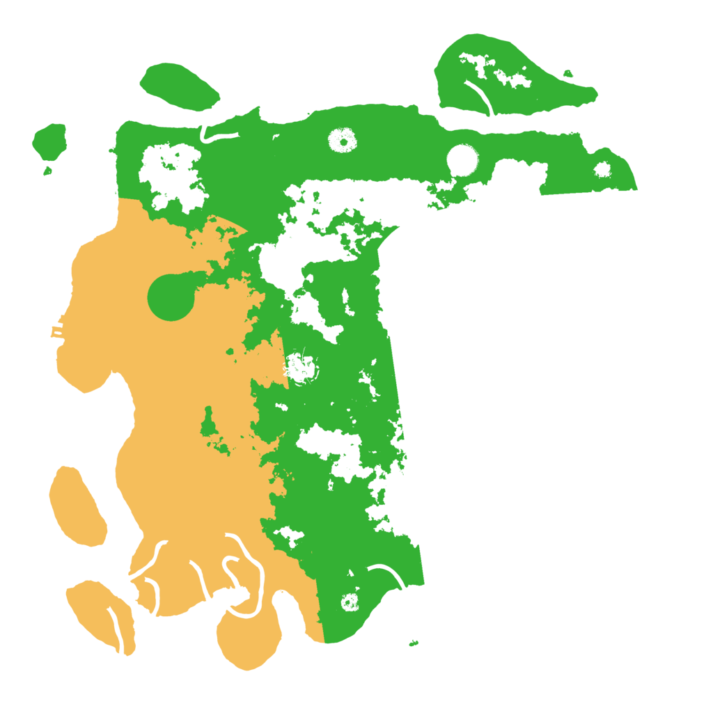 Biome Rust Map: Procedural Map, Size: 4000, Seed: 615471467