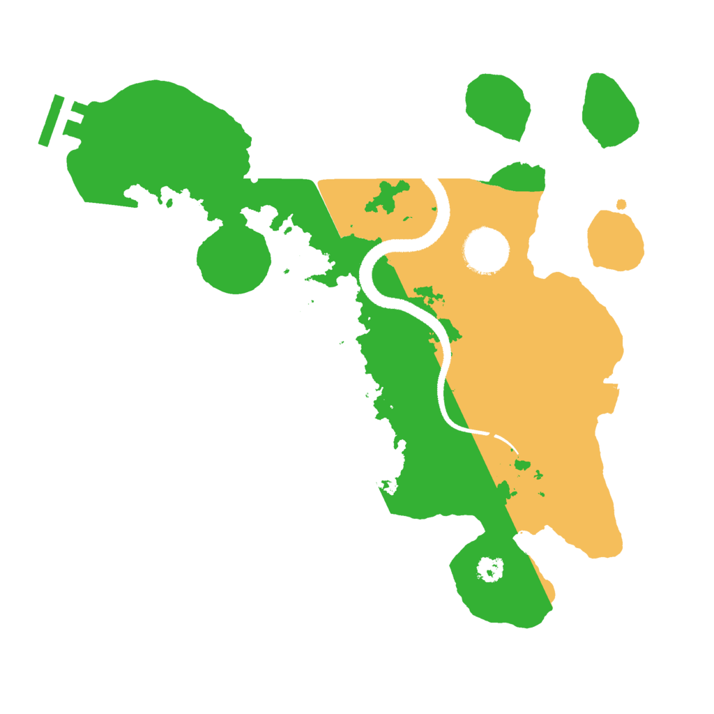 Biome Rust Map: Procedural Map, Size: 2750, Seed: 243938447