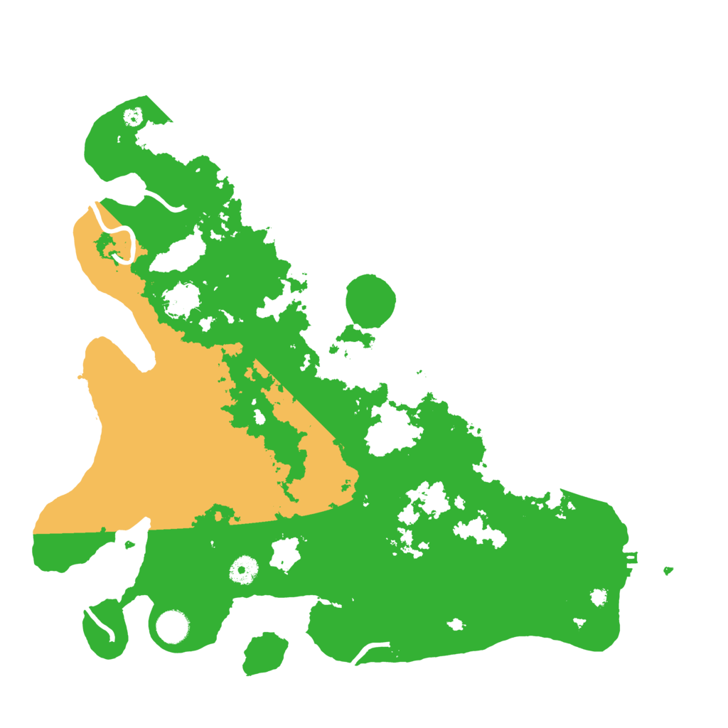 Biome Rust Map: Procedural Map, Size: 3900, Seed: 14628615