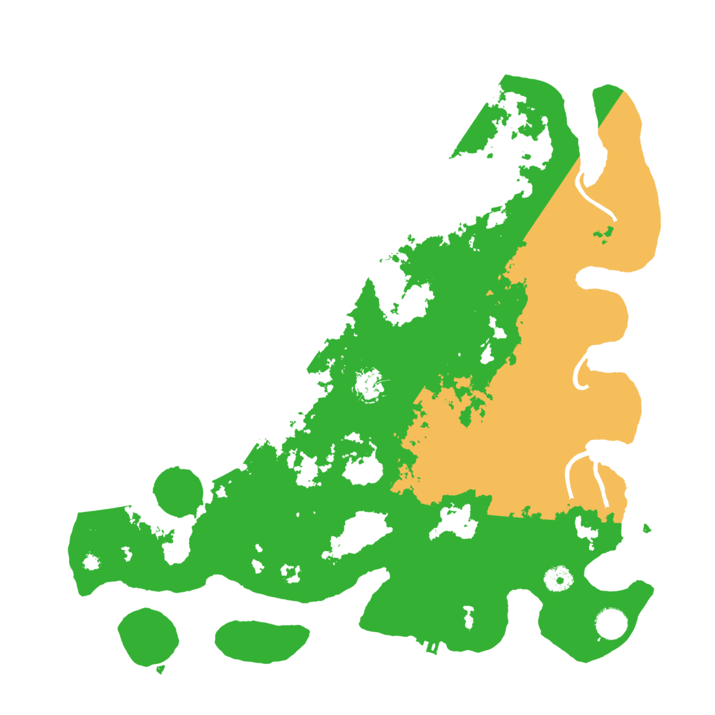 Biome Rust Map: Procedural Map, Size: 4000, Seed: 628568801