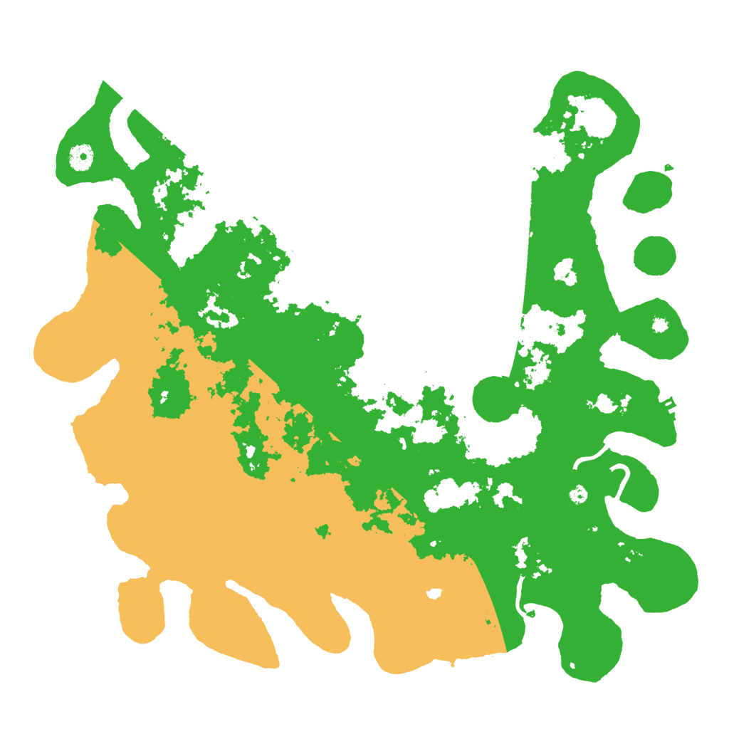 Biome Rust Map: Procedural Map, Size: 4250, Seed: 613918382