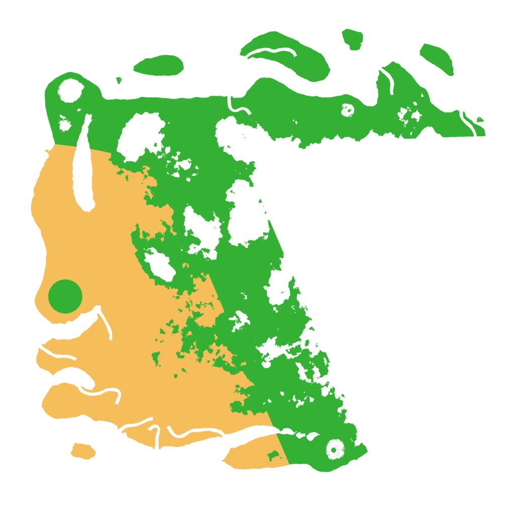 Biome Rust Map: Procedural Map, Size: 4000, Seed: 9987654