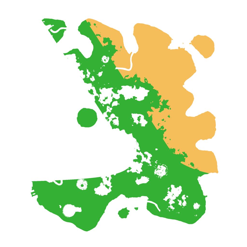 Biome Rust Map: Procedural Map, Size: 3450, Seed: 78357125