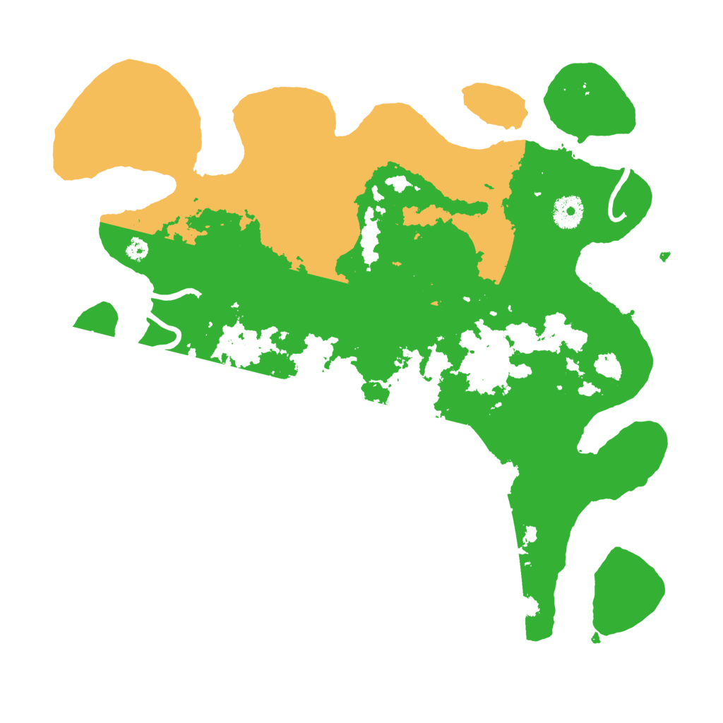 Biome Rust Map: Procedural Map, Size: 3400, Seed: 12173146