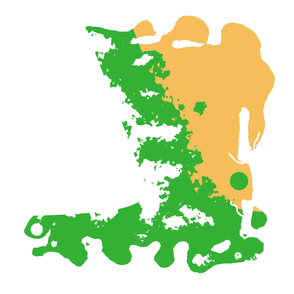 Biome Rust Map: Procedural Map, Size: 4250, Seed: 90519242
