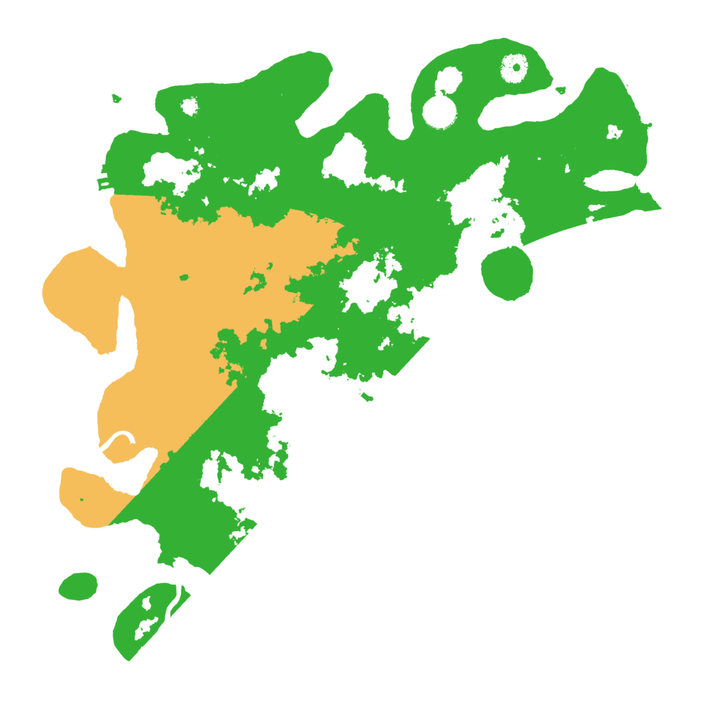 Biome Rust Map: Procedural Map, Size: 3800, Seed: 10259886