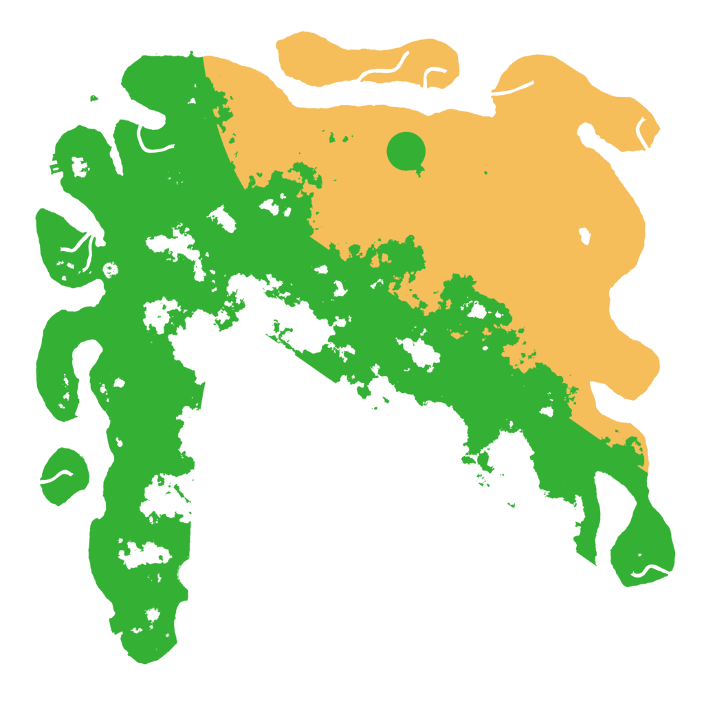 Biome Rust Map: Procedural Map, Size: 4800, Seed: 554145994