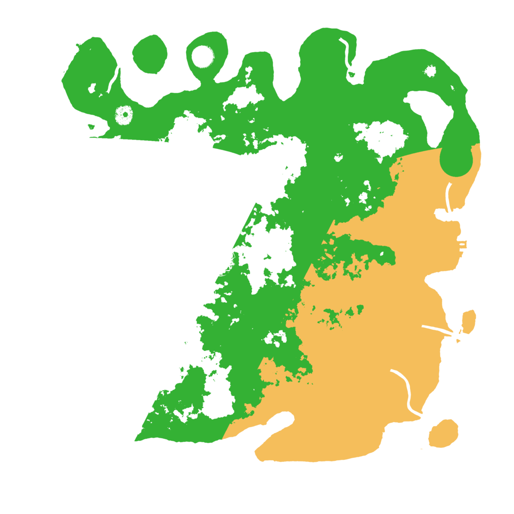 Biome Rust Map: Procedural Map, Size: 4100, Seed: 22113819