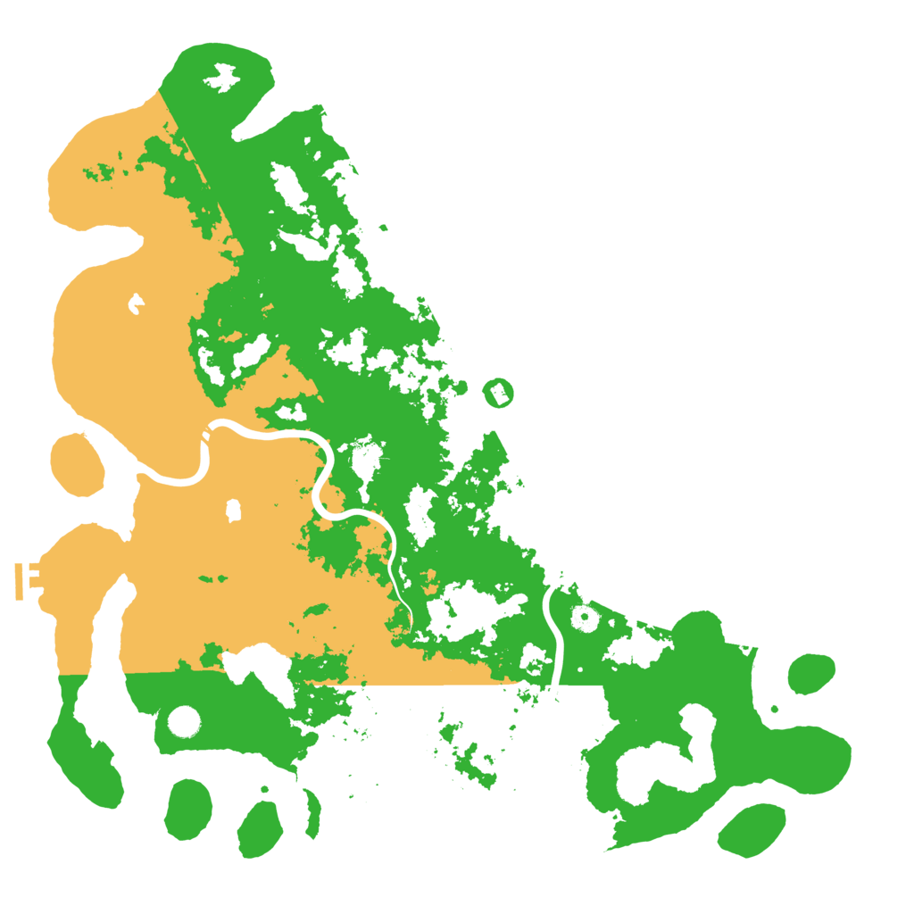 Biome Rust Map: Procedural Map, Size: 5000, Seed: 1853647596