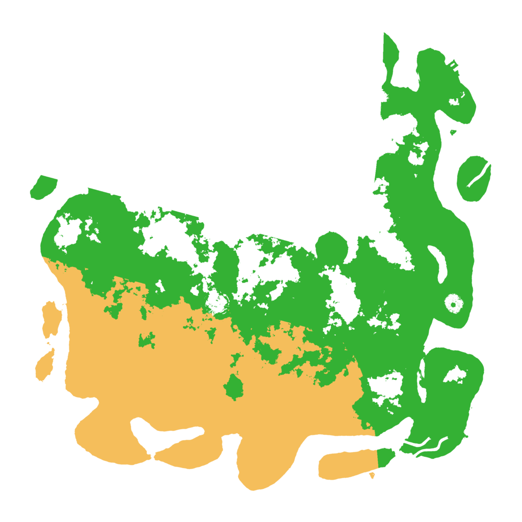 Biome Rust Map: Procedural Map, Size: 4300, Seed: 47731376