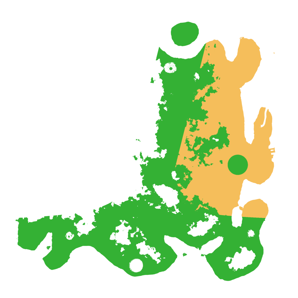 Biome Rust Map: Procedural Map, Size: 3900, Seed: 23665894