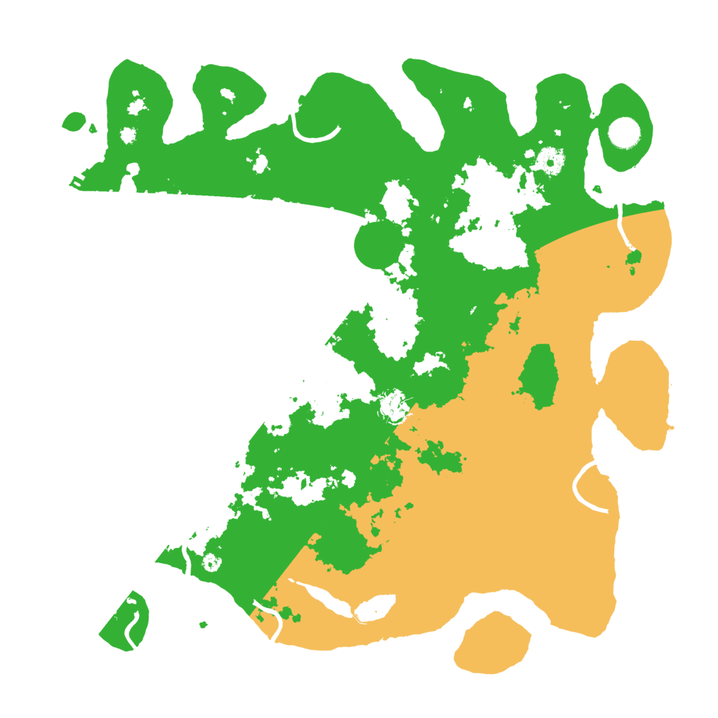 Biome Rust Map: Procedural Map, Size: 4000, Seed: 1790491048