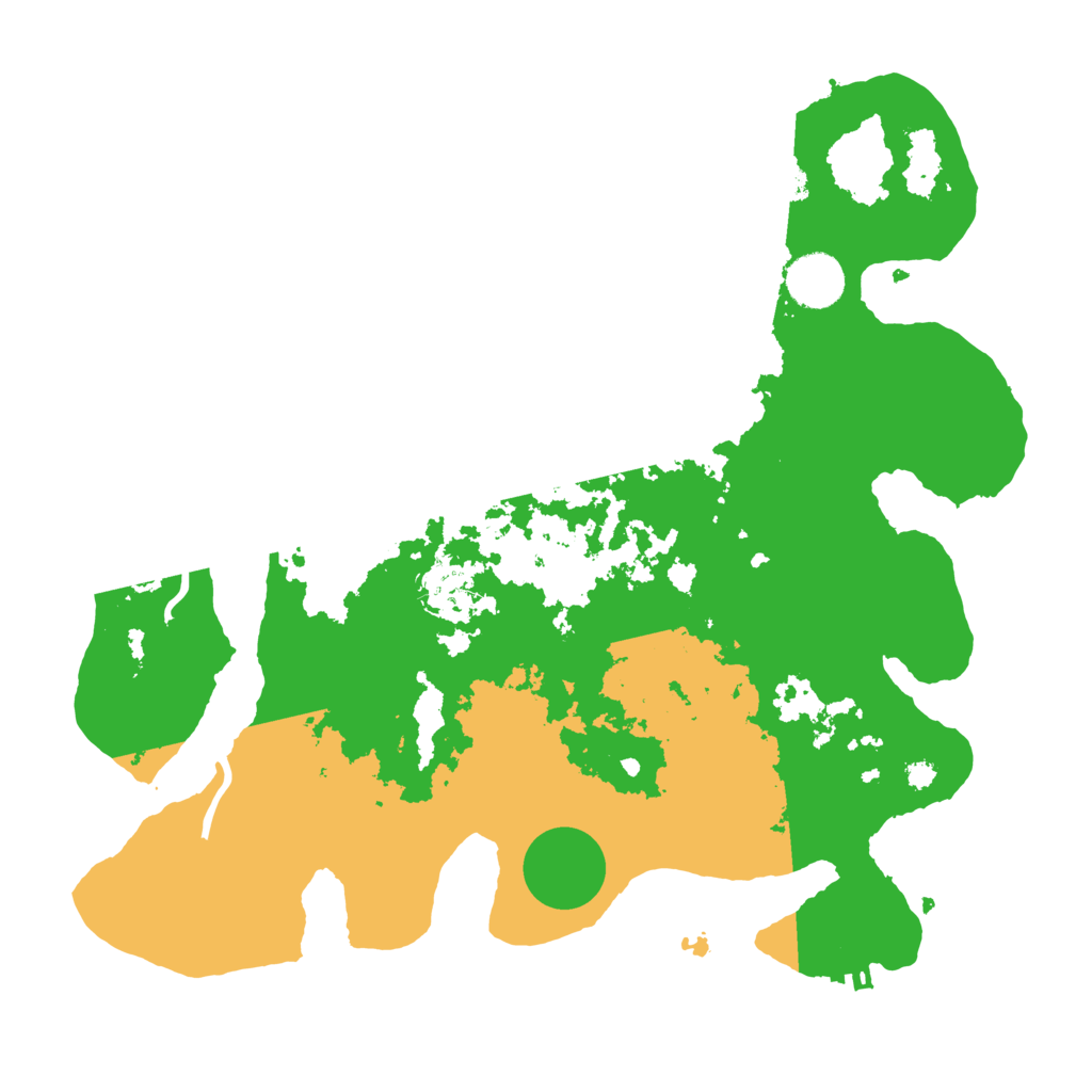 Biome Rust Map: Procedural Map, Size: 3500, Seed: 1470739316