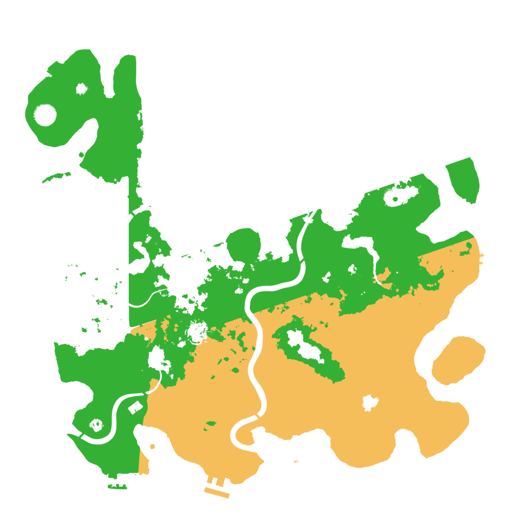 Biome Rust Map: Procedural Map, Size: 4100, Seed: 51115008