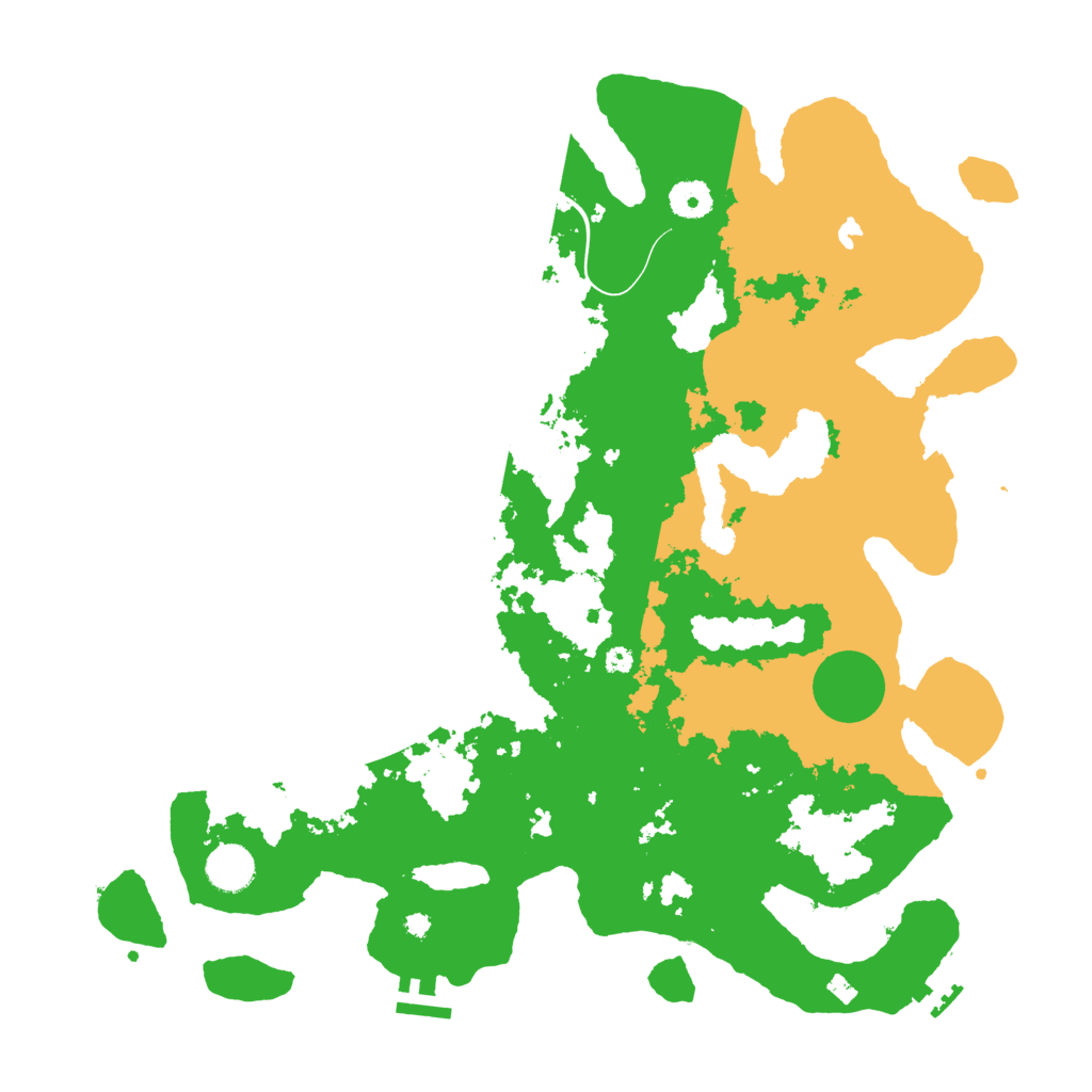 Biome Rust Map: Procedural Map, Size: 4000, Seed: 20230619
