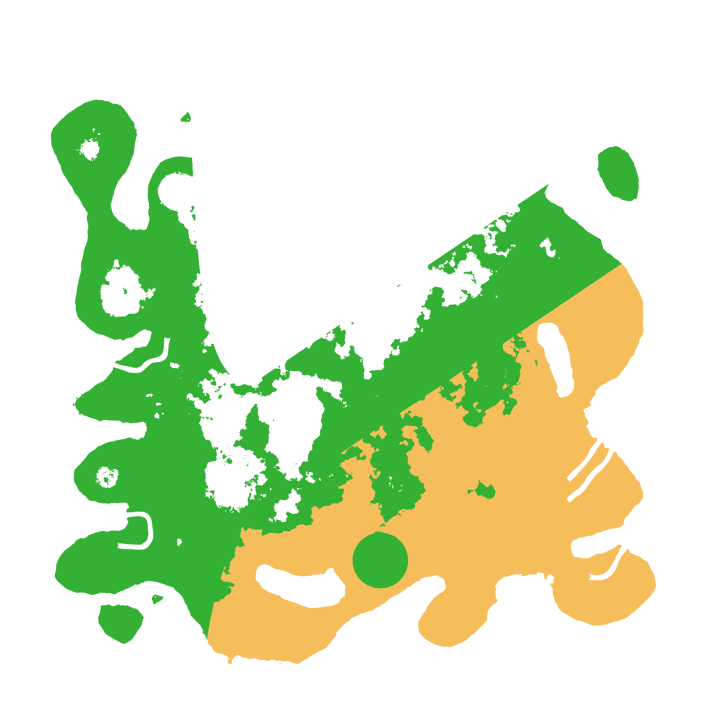 Biome Rust Map: Procedural Map, Size: 3400, Seed: 11766207