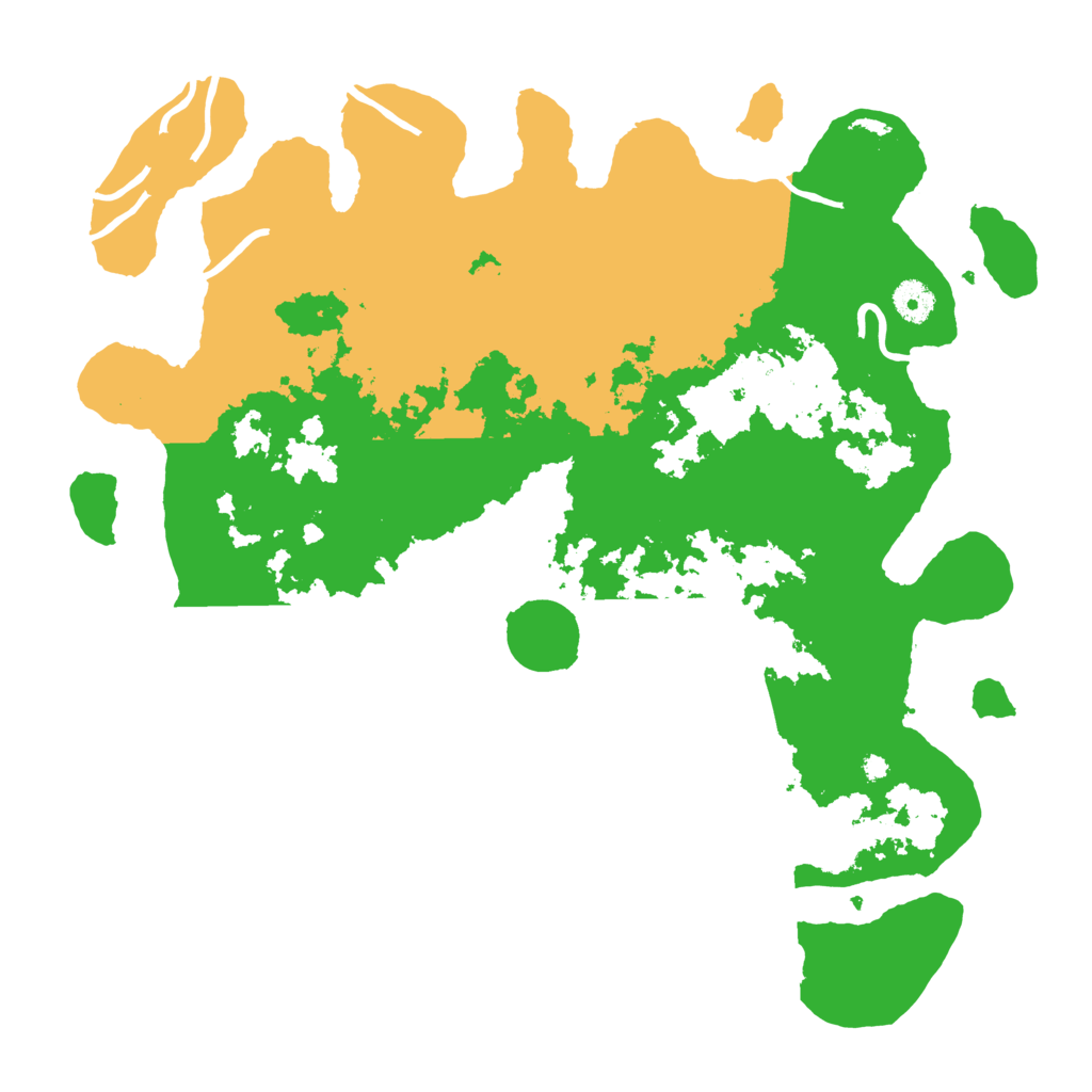 Biome Rust Map: Procedural Map, Size: 4000, Seed: 69489451