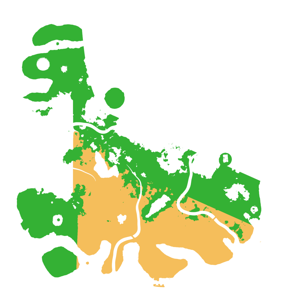 Biome Rust Map: Procedural Map, Size: 4000, Seed: 395885532