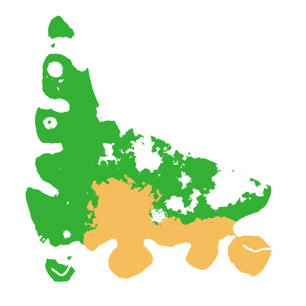 Biome Rust Map: Procedural Map, Size: 3550, Seed: 1272597