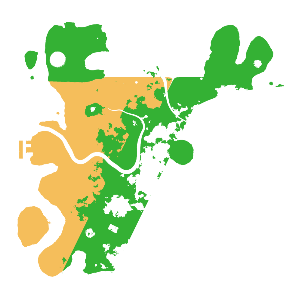 Biome Rust Map: Procedural Map, Size: 3450, Seed: 22162646