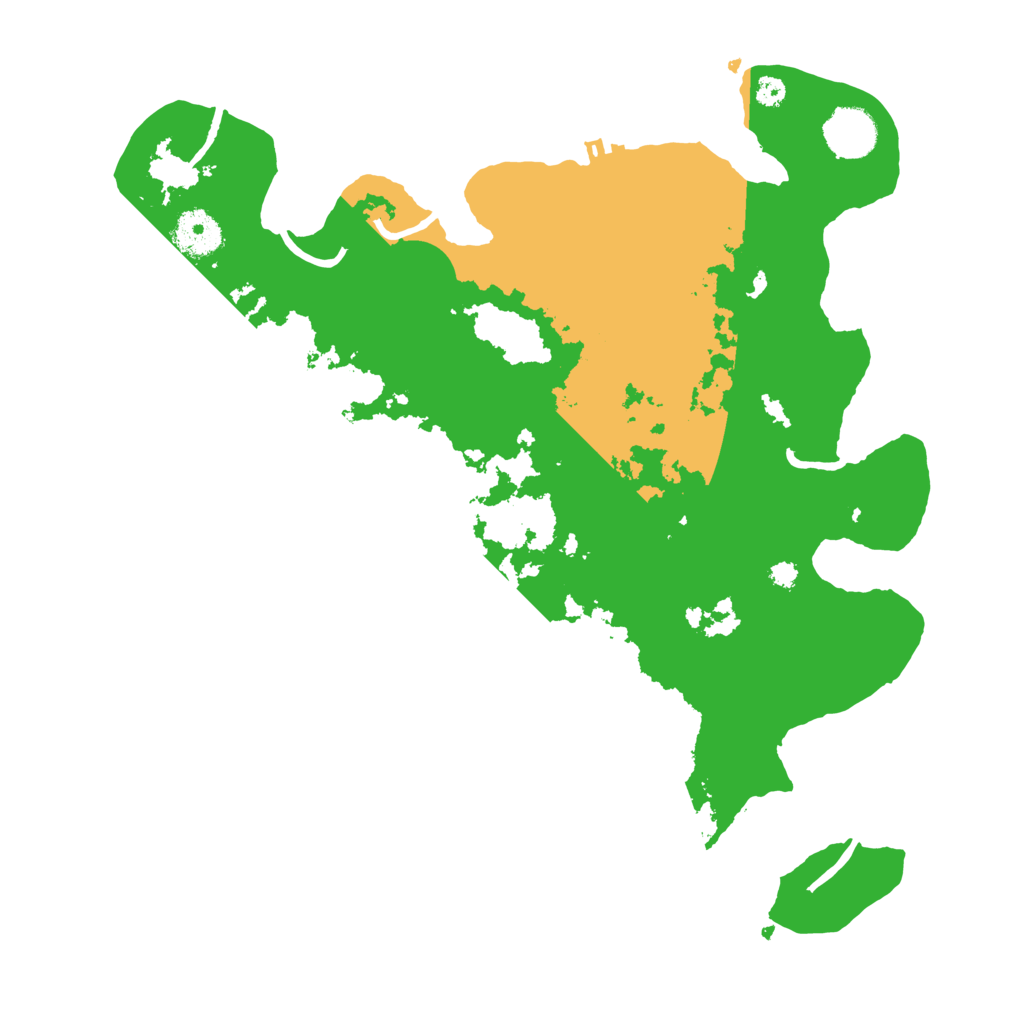 Biome Rust Map: Procedural Map, Size: 3550, Seed: 18396080