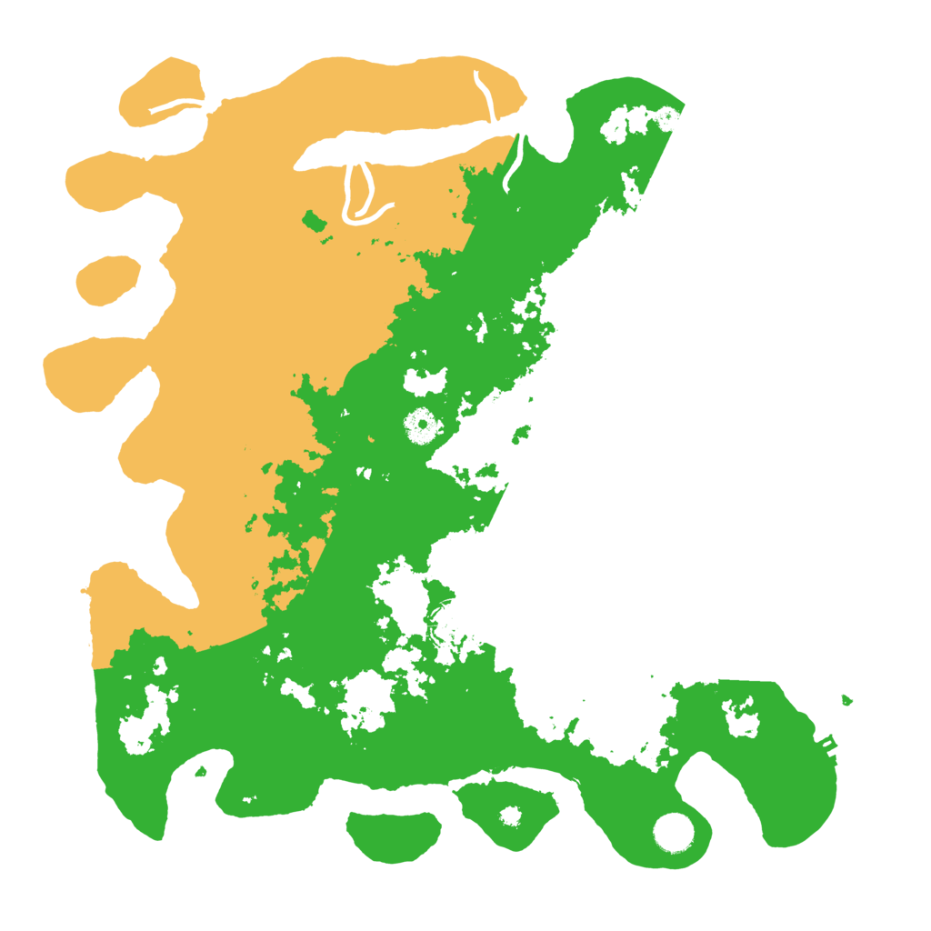 Biome Rust Map: Procedural Map, Size: 4100, Seed: 59965091