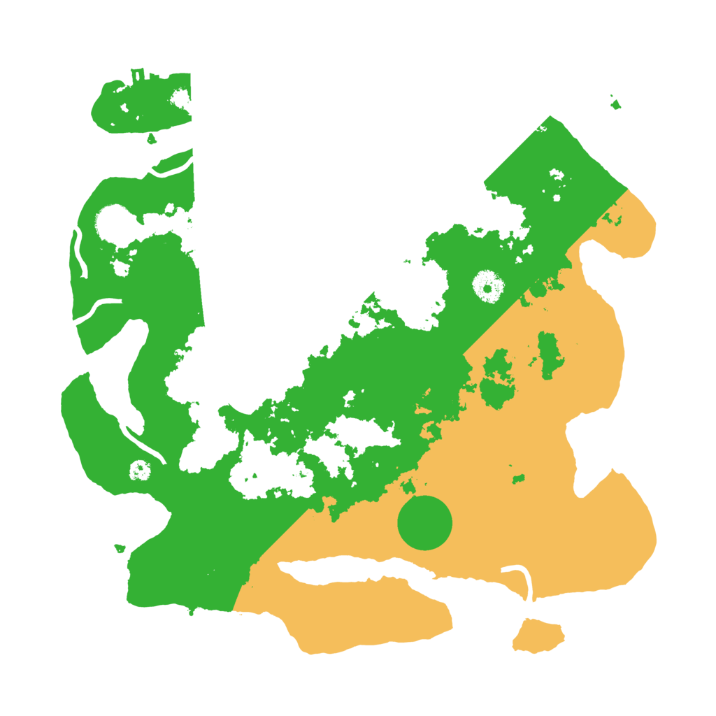 Biome Rust Map: Procedural Map, Size: 3450, Seed: 18502229