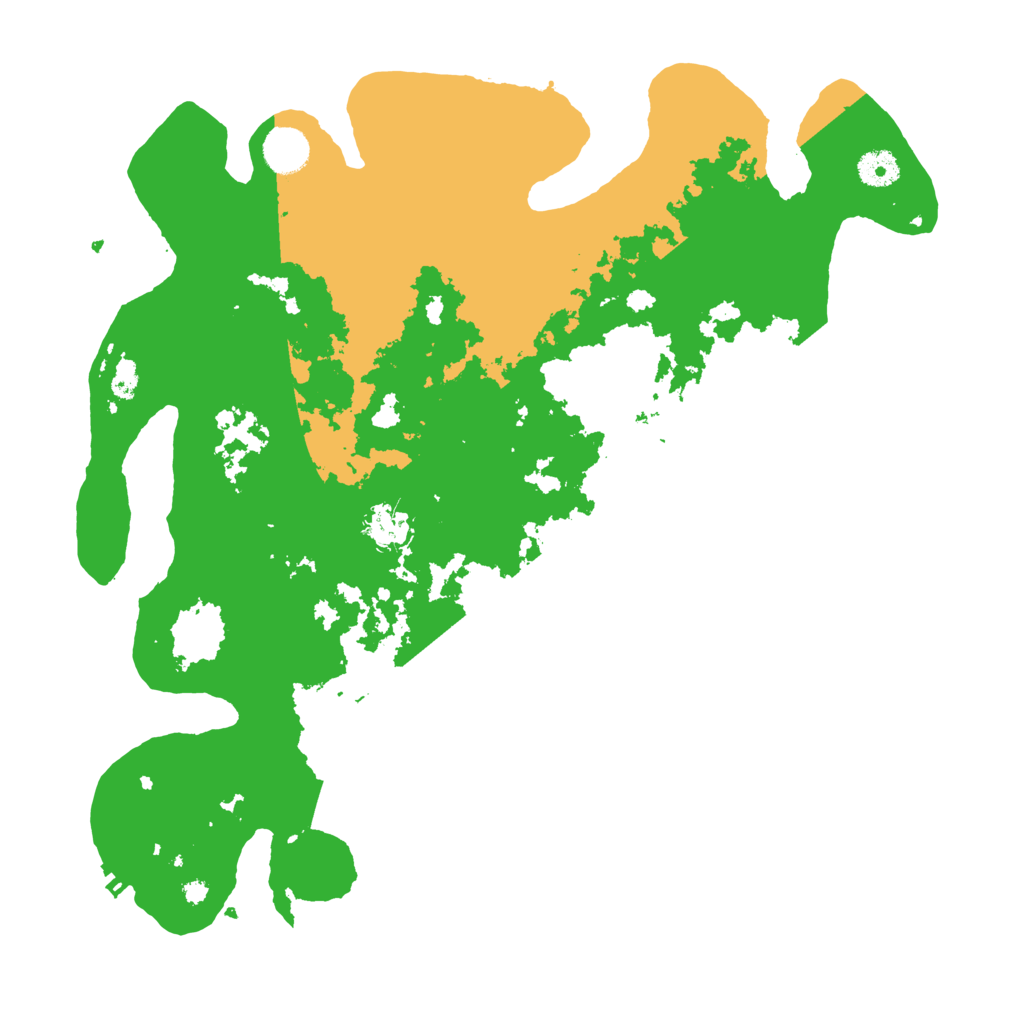 Biome Rust Map: Procedural Map, Size: 3950, Seed: 67308121