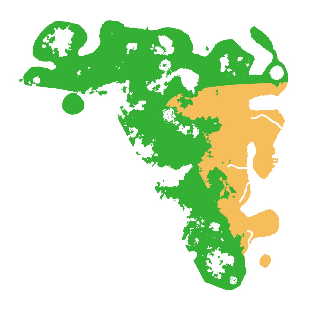 Biome Rust Map: Procedural Map, Size: 3950, Seed: 48700685
