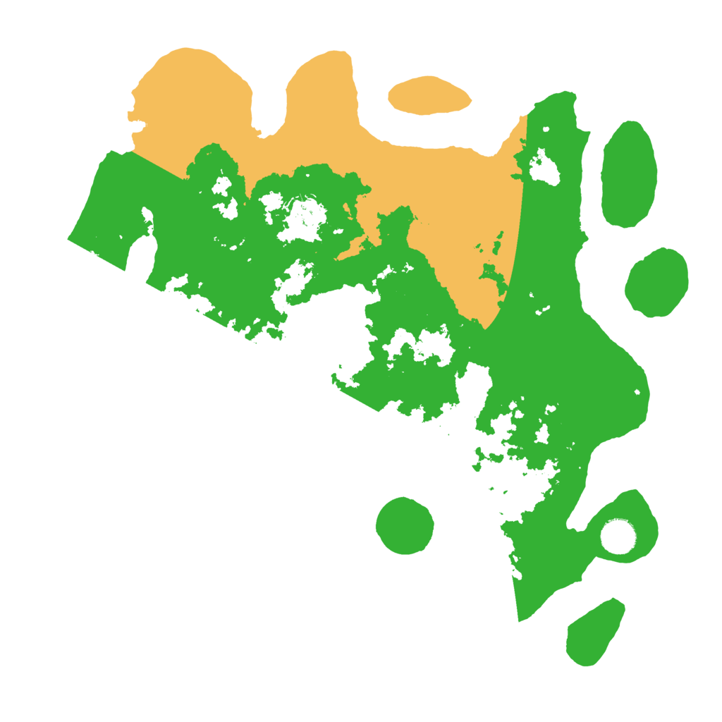 Biome Rust Map: Barren, Size: 3600, Seed: 58659221