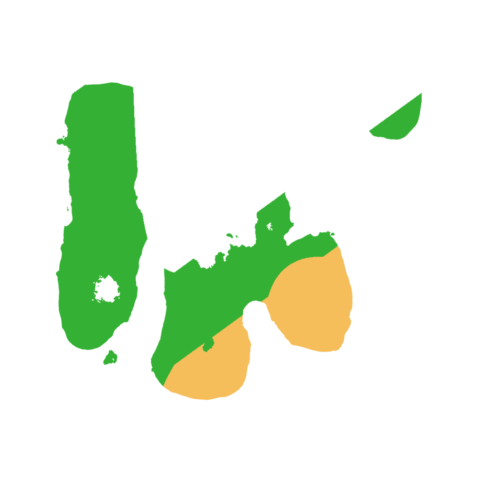 Biome Rust Map: Procedural Map, Size: 1750, Seed: 145021093