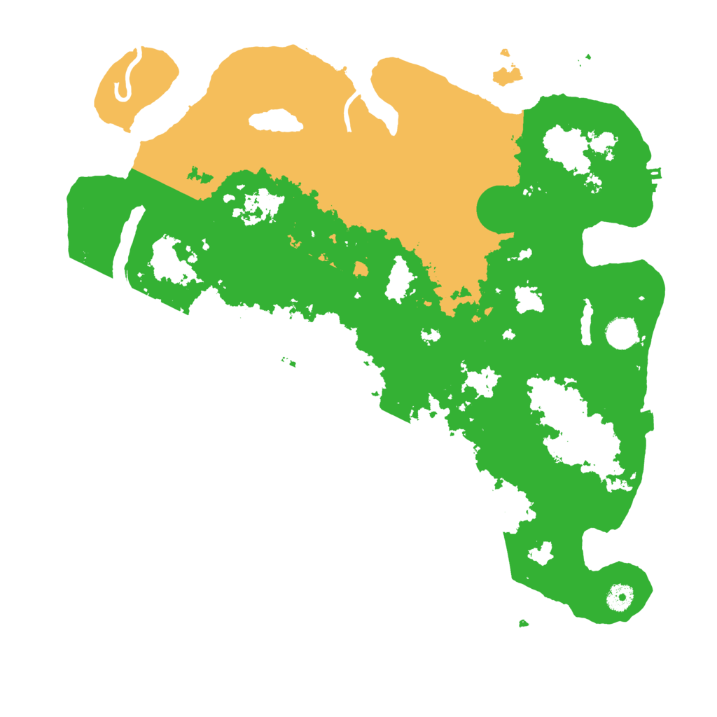 Biome Rust Map: Procedural Map, Size: 4000, Seed: 778625487