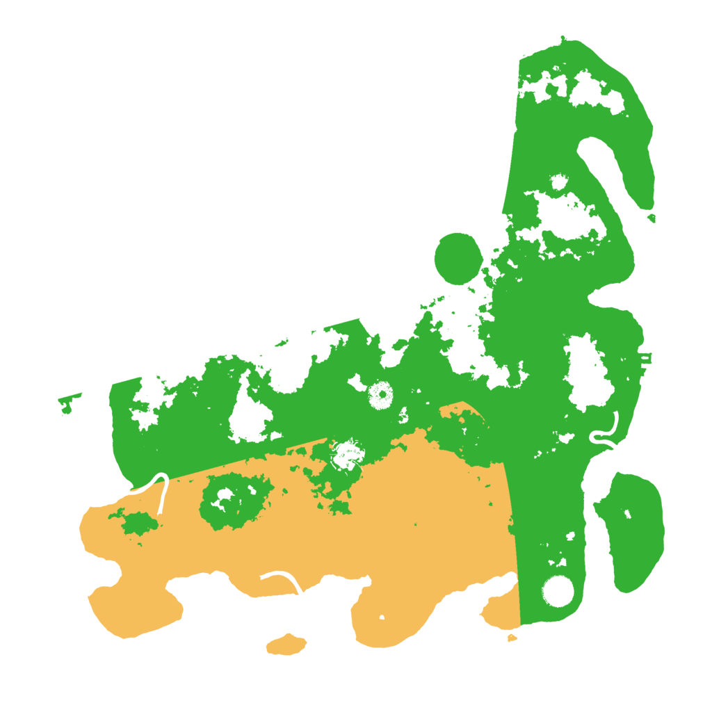 Biome Rust Map: Procedural Map, Size: 4000, Seed: 2098104