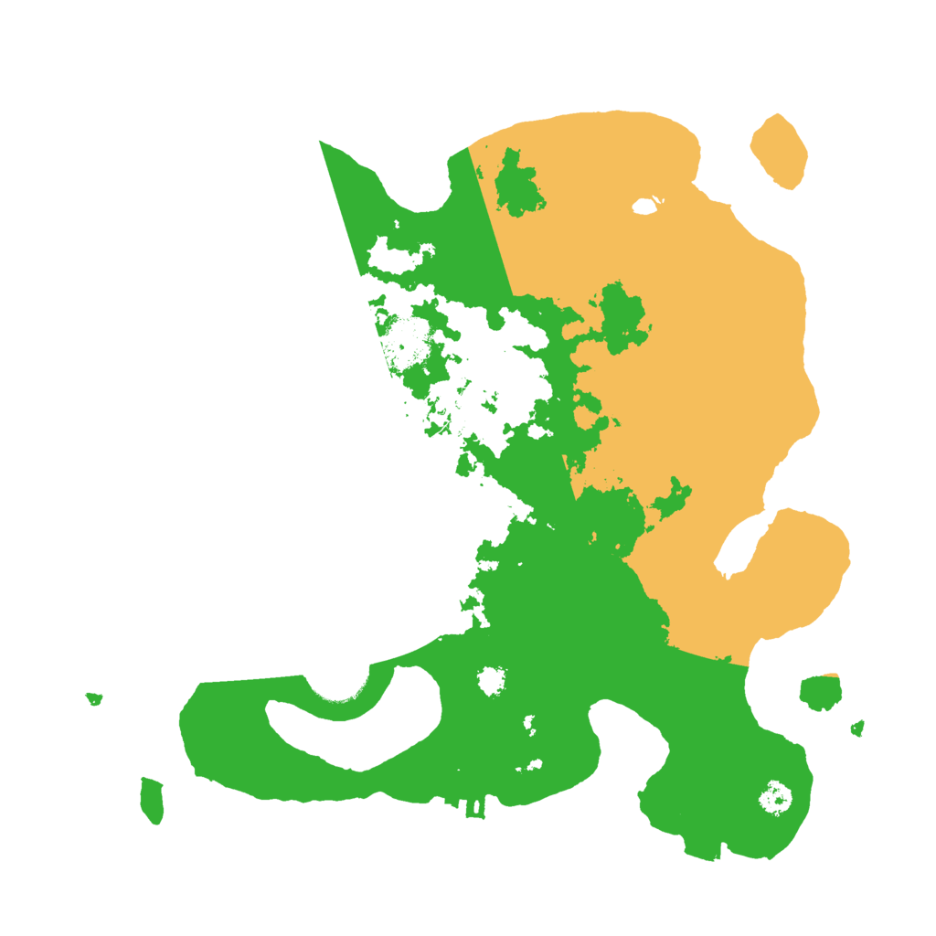 Biome Rust Map: Procedural Map, Size: 3000, Seed: 1265034597