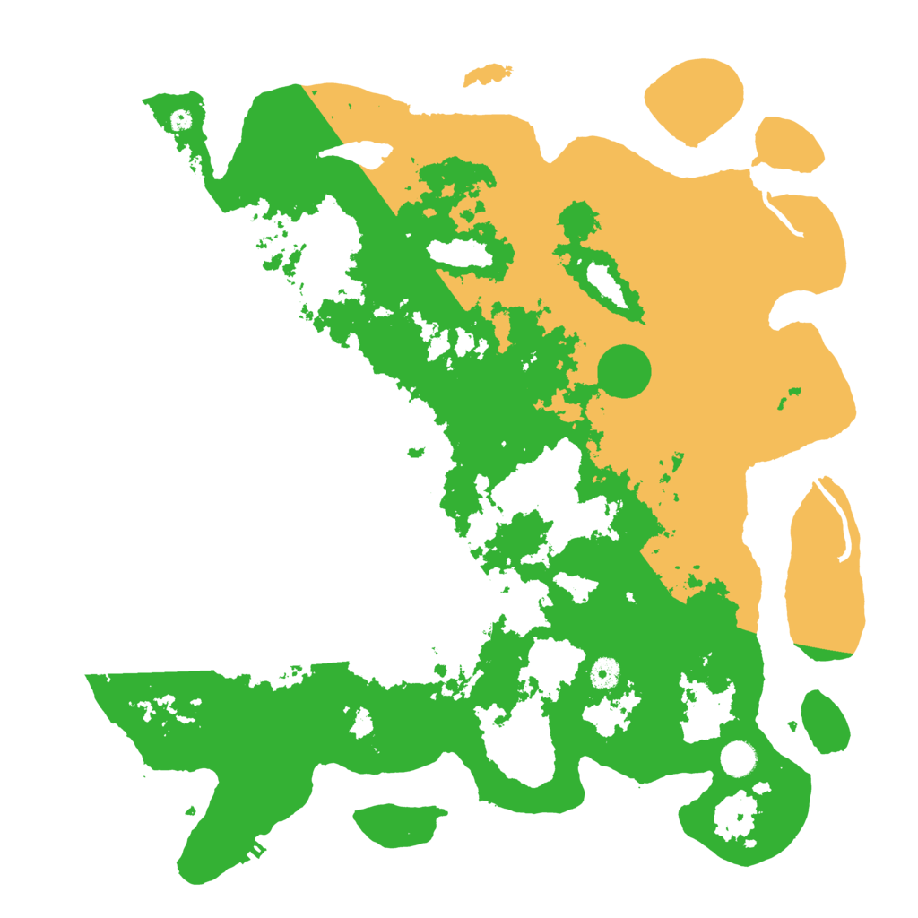 Biome Rust Map: Procedural Map, Size: 4500, Seed: 386746429