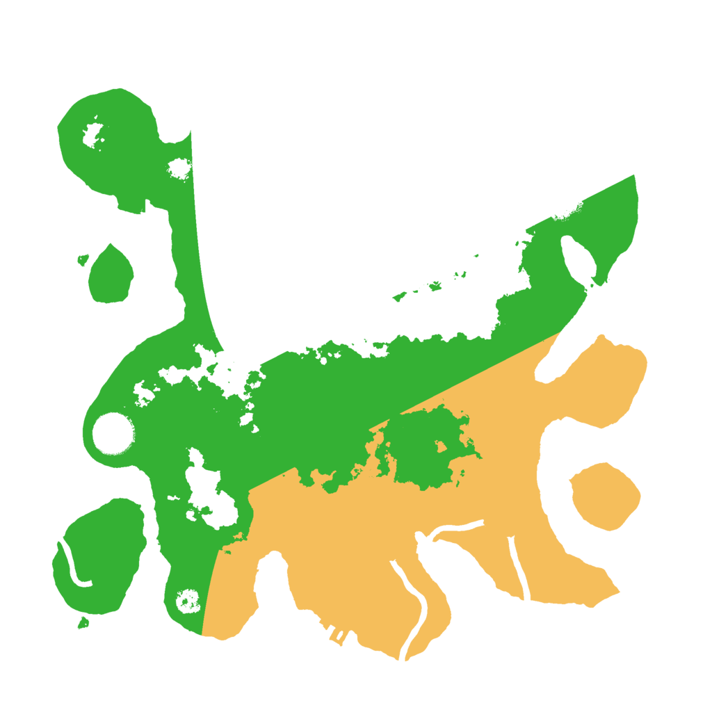 Biome Rust Map: Procedural Map, Size: 3000, Seed: 1790007990