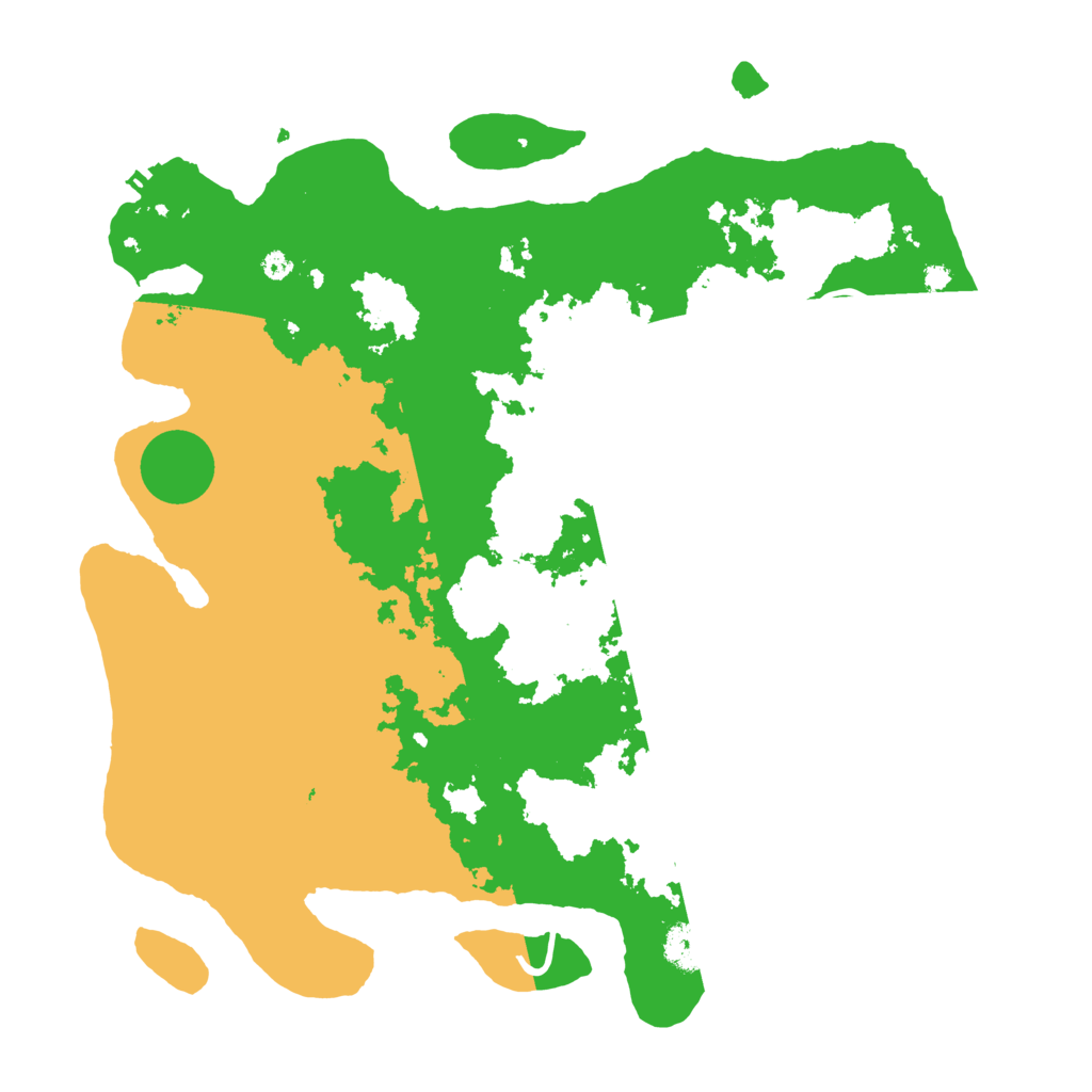 Biome Rust Map: Procedural Map, Size: 3900, Seed: 18561234