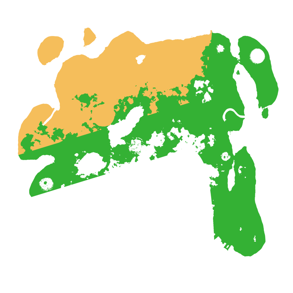 Biome Rust Map: Procedural Map, Size: 3500, Seed: 1881311438