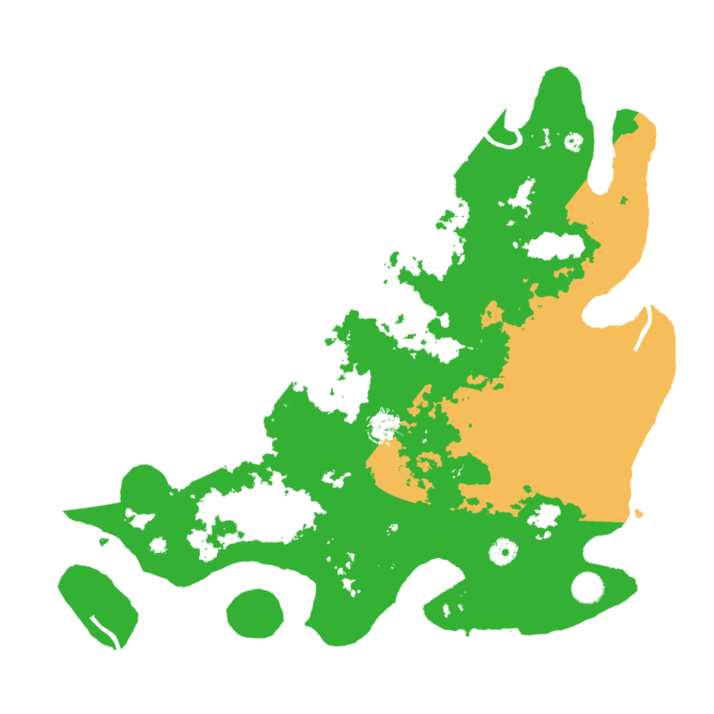 Biome Rust Map: Procedural Map, Size: 3950, Seed: 43141633