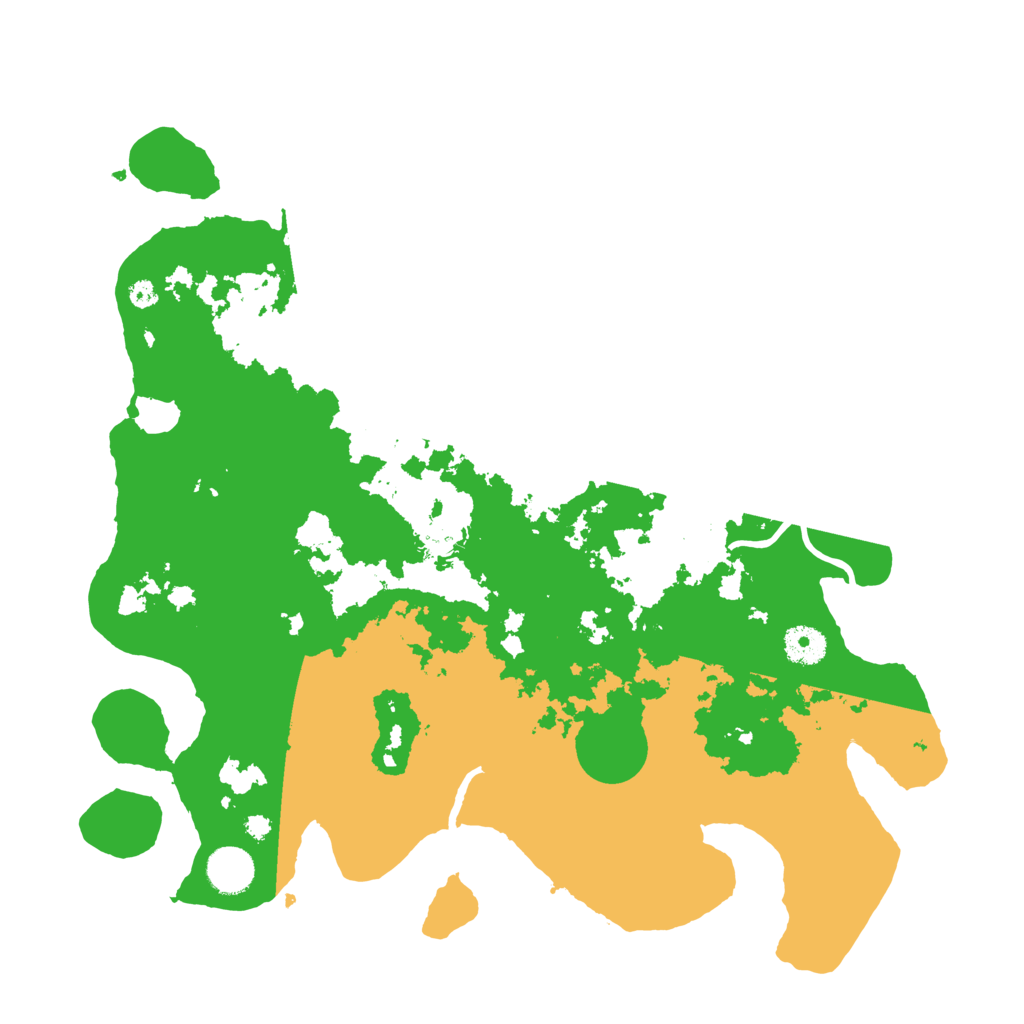 Biome Rust Map: Procedural Map, Size: 3800, Seed: 34566133