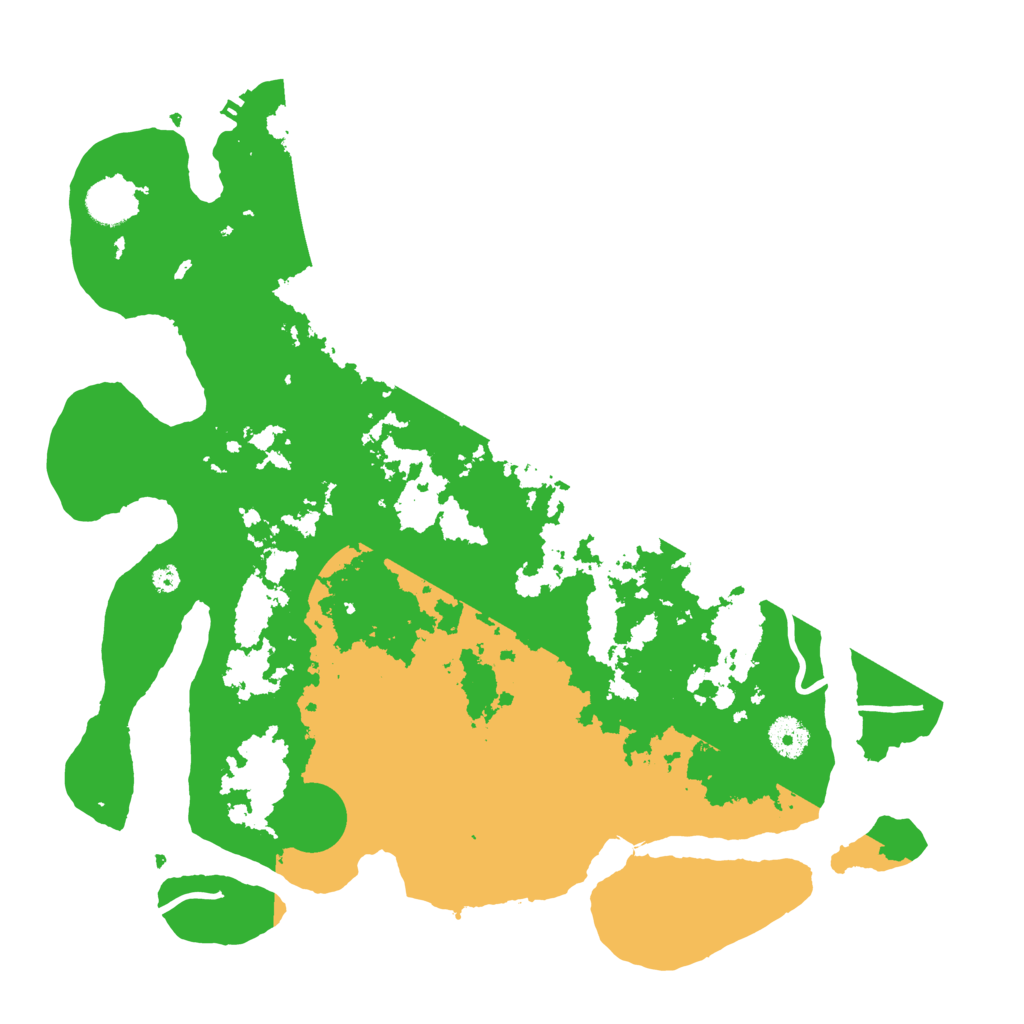 Biome Rust Map: Procedural Map, Size: 3869, Seed: 1123